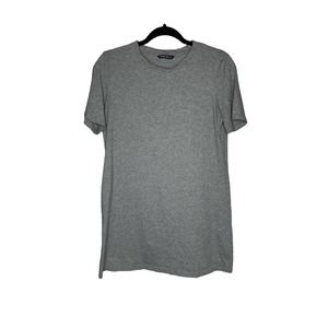 Shein Womens Oversized T-Shirt Dress Gray Size XS